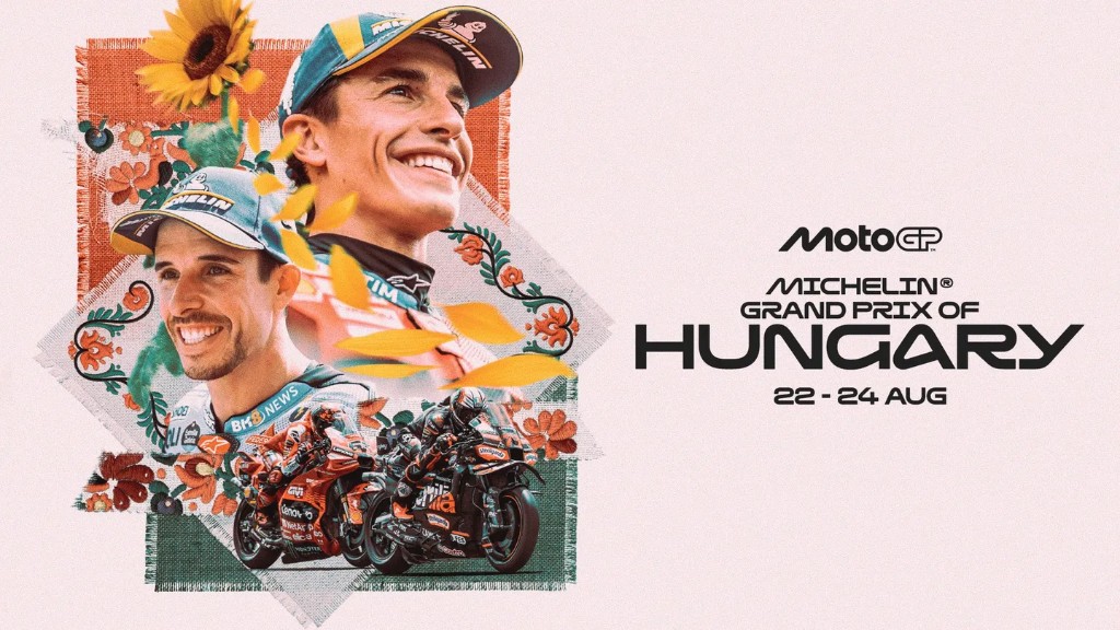 Promotional graphic for the Michelin Grand Prix of Hungary